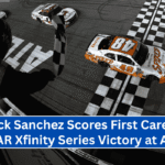 Nick Sanchez Scores First Career NASCAR Xfinity Series Victory at Atlanta