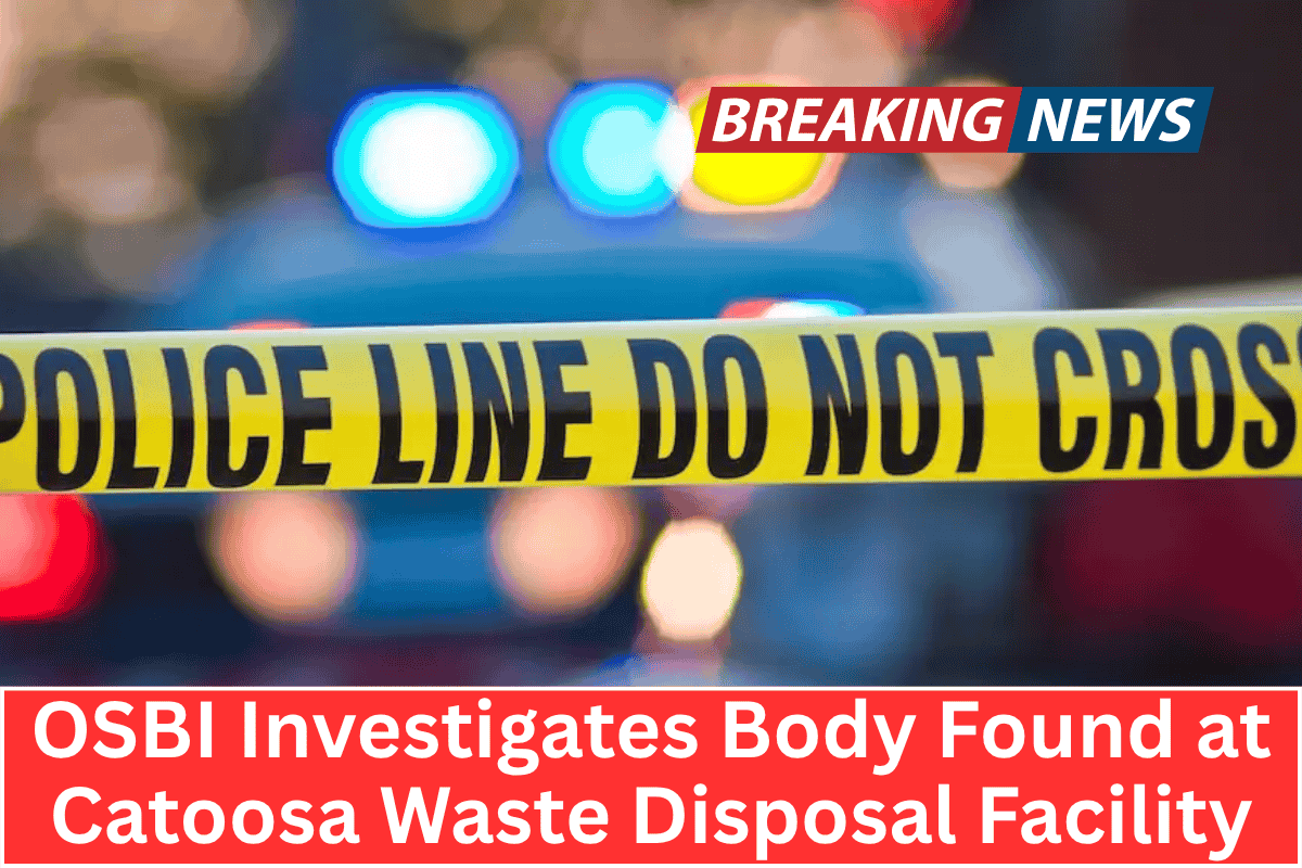 OSBI Investigates Body Found at Catoosa Waste Disposal Facility