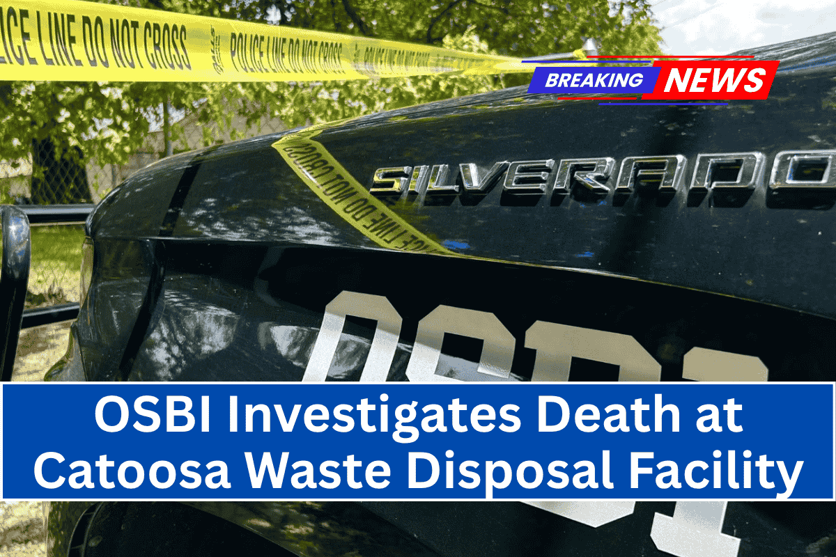 OSBI Investigates Death at Catoosa Waste Disposal Facility