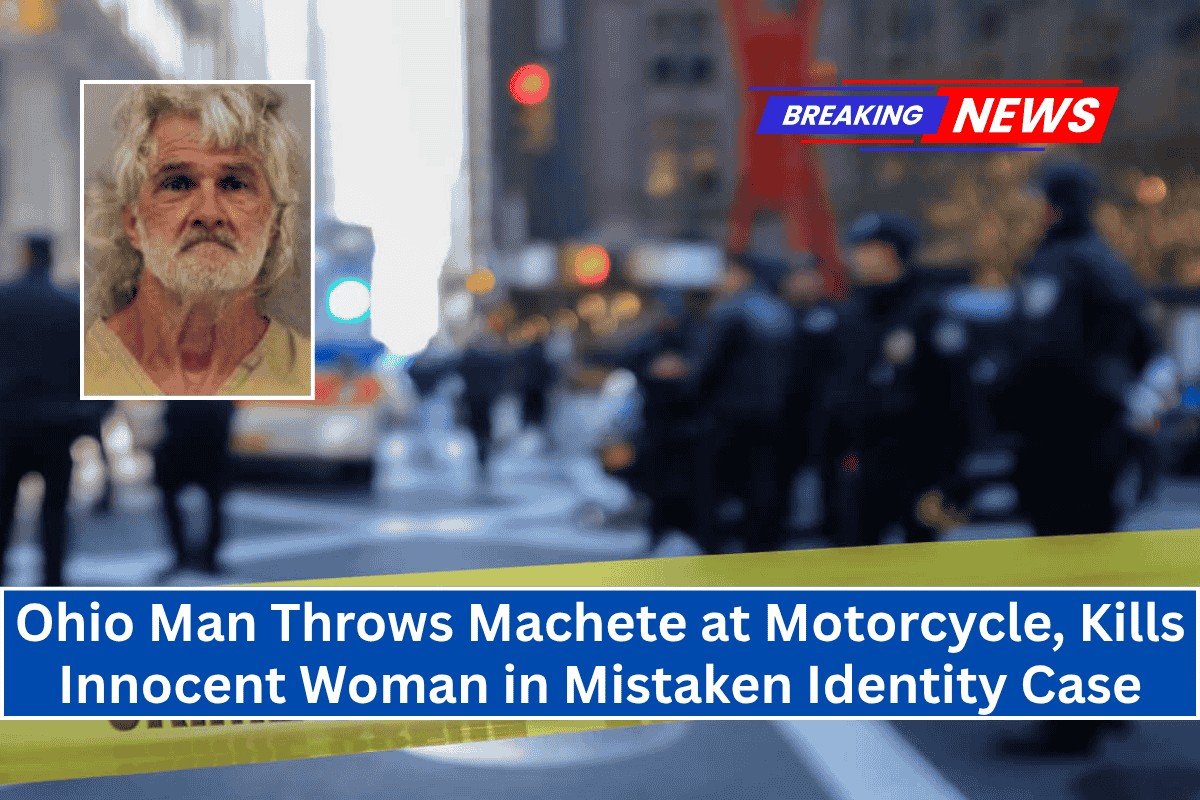 Ohio Man Throws Machete at Motorcycle, Kills Innocent Woman in Mistaken Identity Case