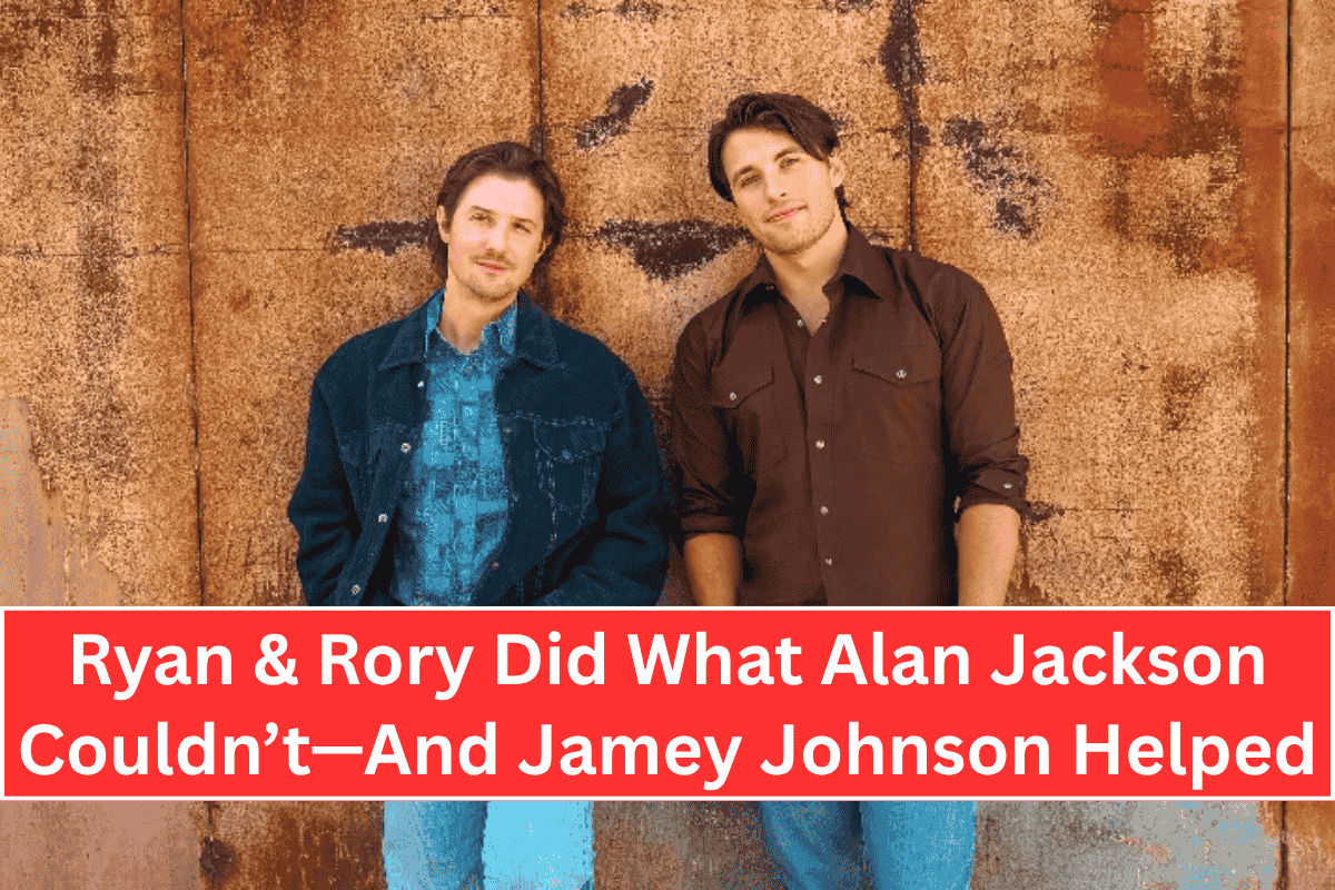 Ryan & Rory Did What Alan Jackson Couldn’t—And Jamey Johnson Helped
