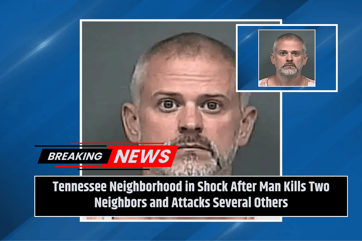 Tennessee Neighborhood in Shock After Man Kills Two Neighbors and Attacks Several Others