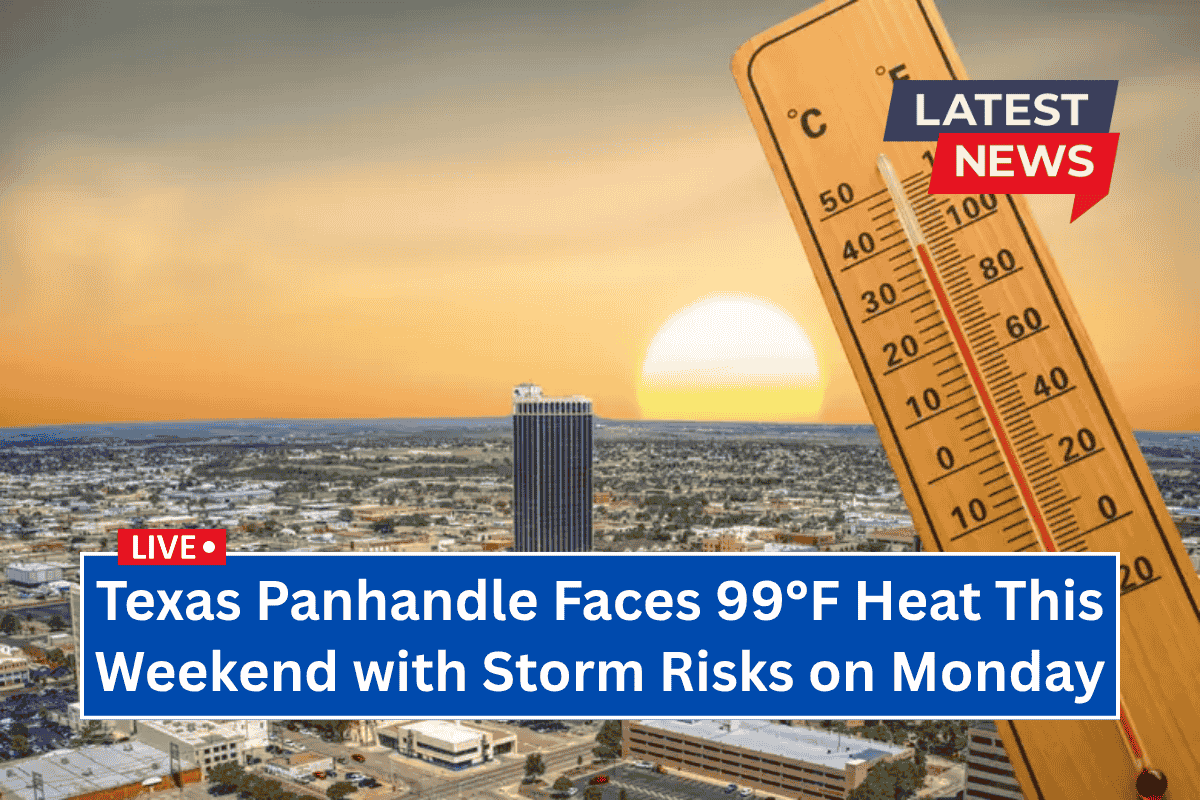Texas Panhandle Faces 99°F Heat This Weekend with Storm Risks on Monday