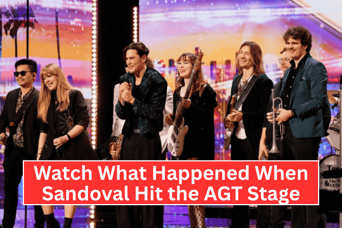 Watch What Happened When Sandoval Hit the AGT Stage