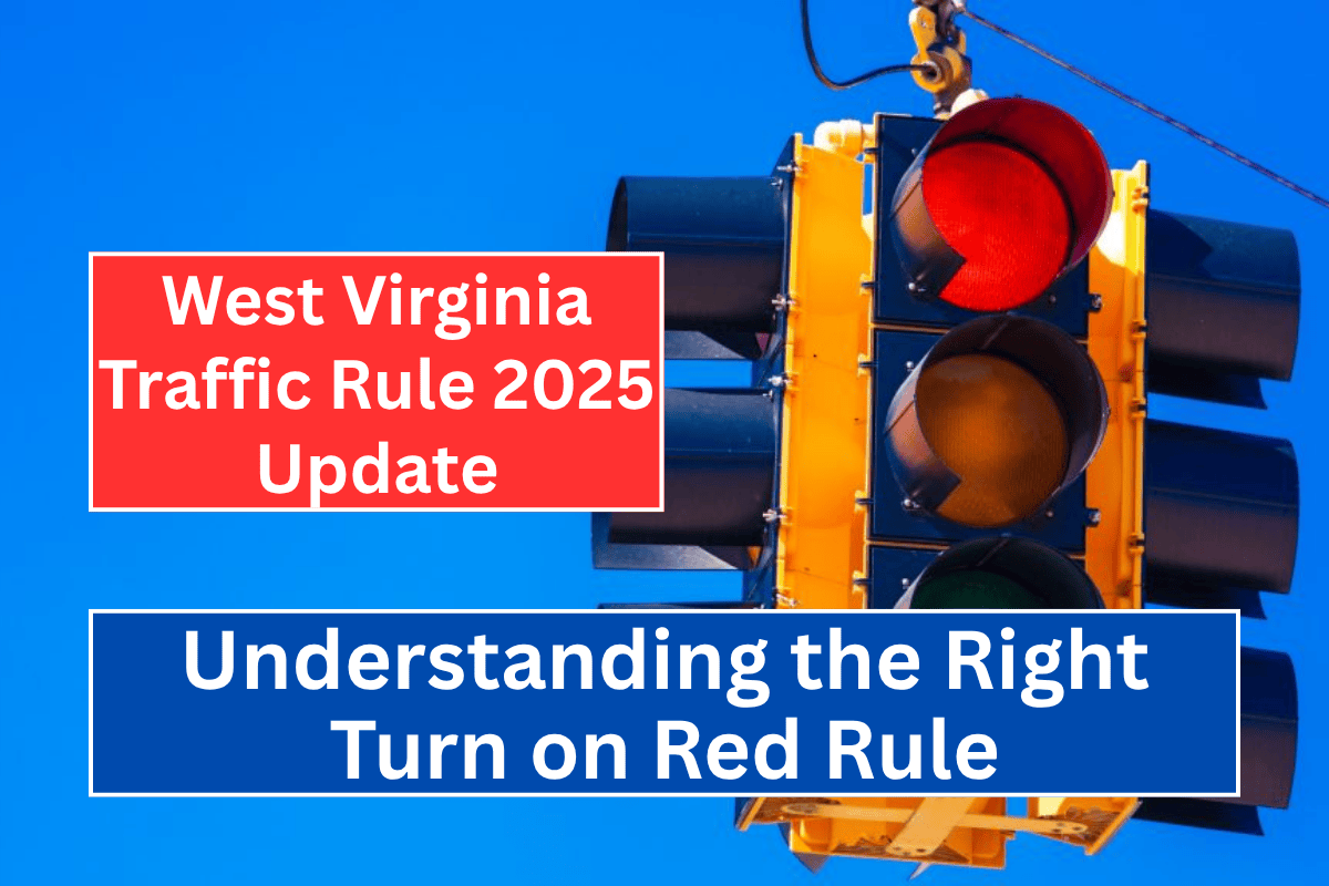 West Virginia traffic Rule 2025 Update: Understanding the Right Turn on Red Rule