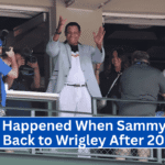 What Happened When Sammy Sosa Came Back to Wrigley After 20 Years