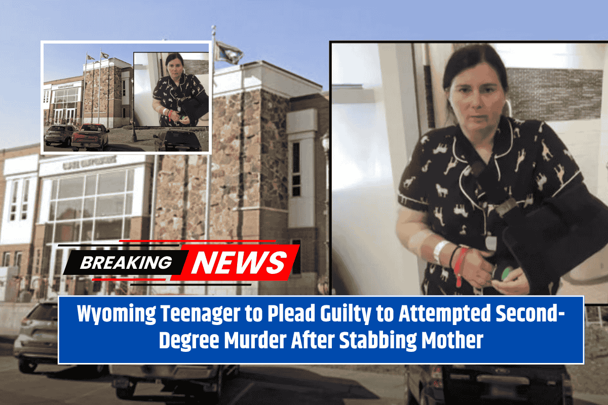 Wyoming Teenager to Plead Guilty to Attempted Second-Degree Murder After Stabbing Mother