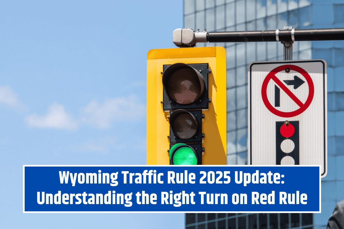 Wyoming Traffic Rule 2025 Update: Understanding the Right Turn on Red Rule