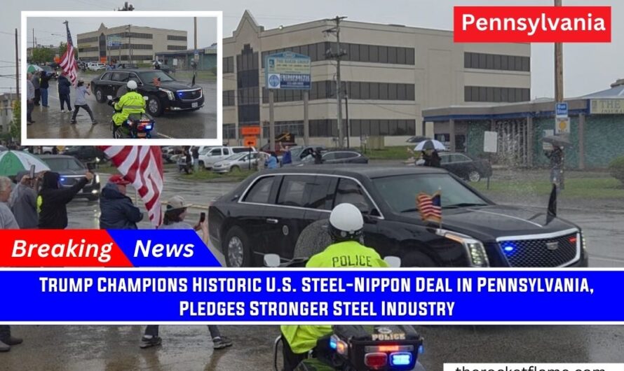 Trump Champions Historic U.S. Steel-Nippon Deal in Pennsylvania, Pledges Stronger Steel Industry