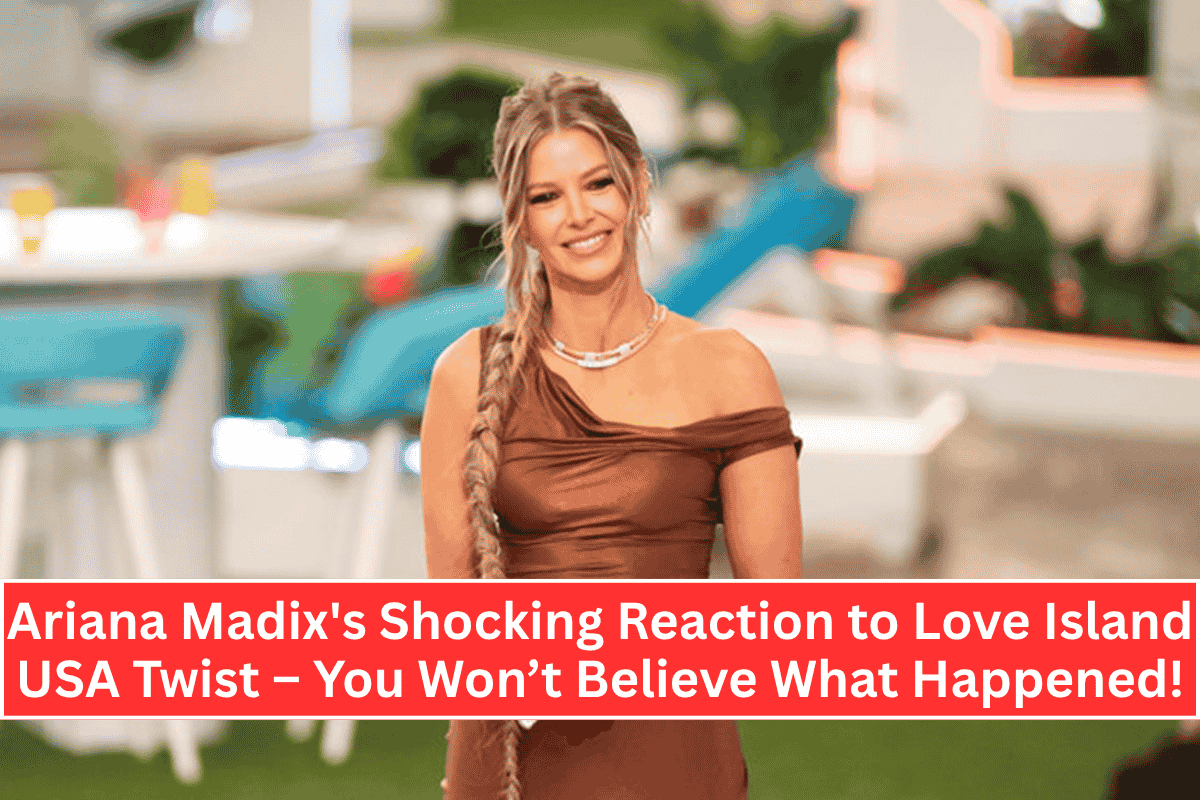"Ariana Madix's Shocking Reaction to Love Island USA Twist – You Won’t Believe What Happened!"
