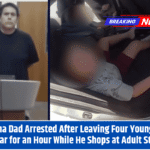 Arizona Dad Arrested After Leaving Four Young Kids in Car for an Hour While He Shops at Adult Store
