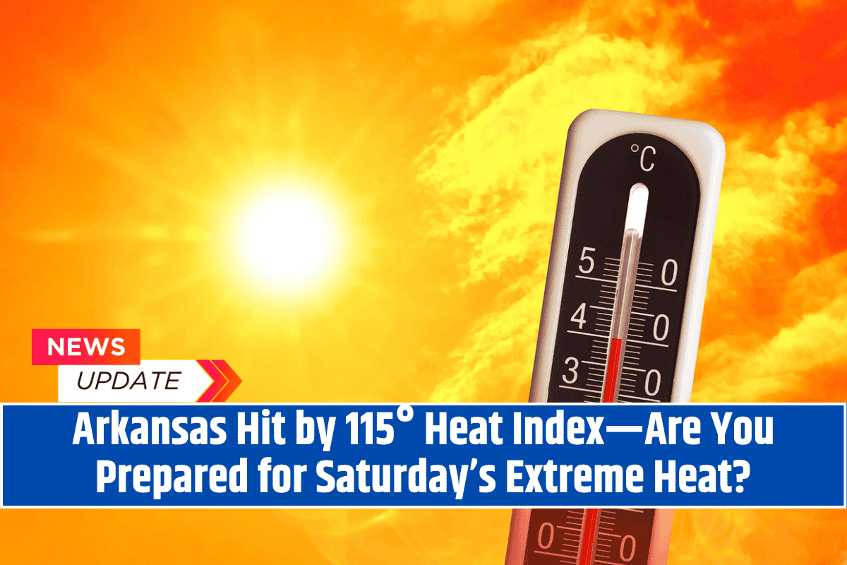 Arkansas Hit by 115° Heat Index—Are You Prepared for Saturday’s Extreme Heat?