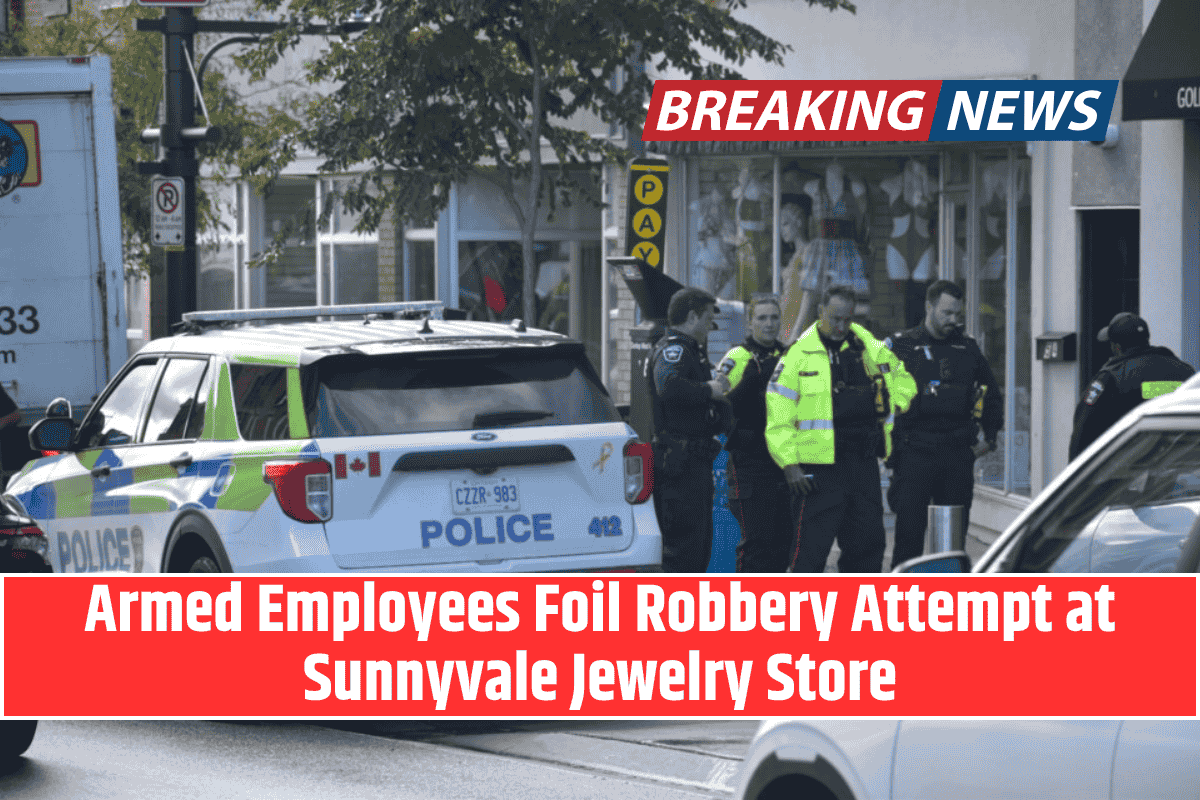 Armed Employees Foil Robbery Attempt at Sunnyvale Jewelry Store