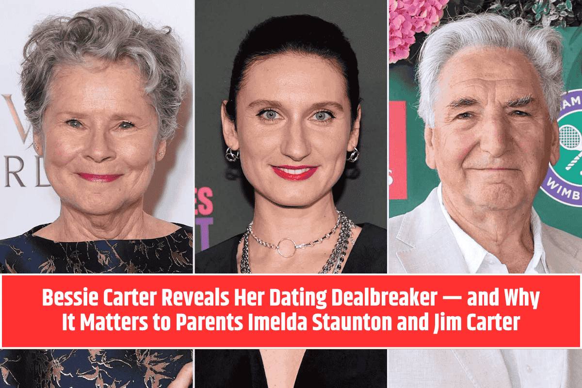 Bessie Carter Reveals Her Dating Dealbreaker — and Why It Matters to Parents Imelda Staunton and Jim Carter