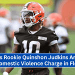 Browns Rookie Quinshon Judkins Arrested on Domestic Violence Charge in Florida