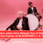 Bruno Mars Jokes He’s ‘Almost Out of Debt’ After Surprise Cameo at BLACKPINK’s L.A. Show