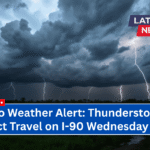 Buffalo Weather Alert: Thunderstorms to Impact Travel on I-90 Wednesday Night