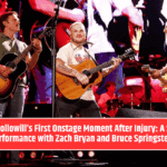 Caleb Followill’s First Onstage Moment After Injury A Special Performance with Zach Bryan and Bruce Springsteen