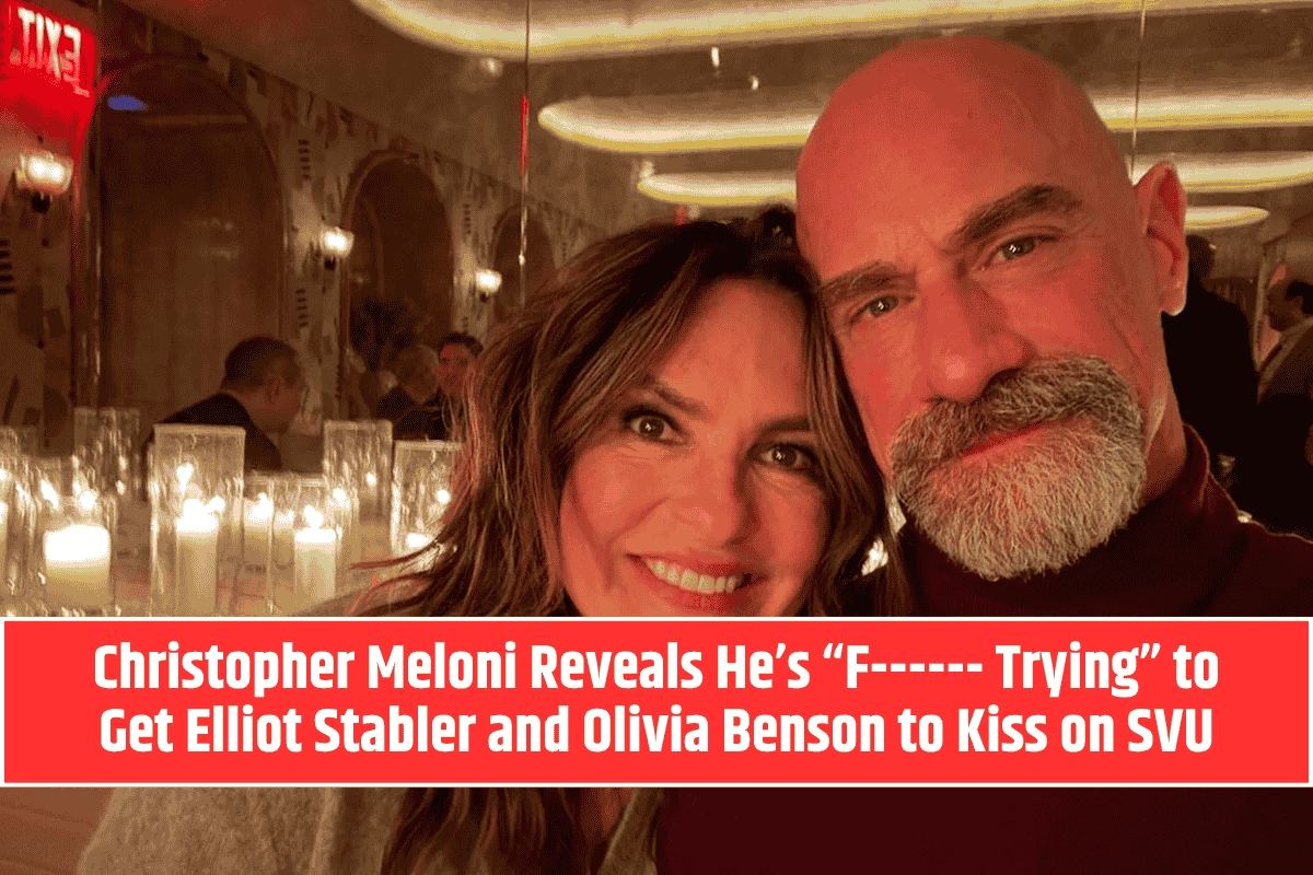 Christopher Meloni Reveals He’s “F------ Trying” to Get Elliot Stabler and Olivia Benson to Kiss on SVU