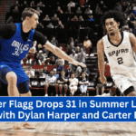 Cooper Flagg Drops 31 in Summer League Duel with Dylan Harper and Carter Bryant