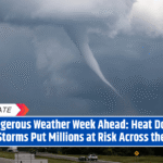 Dangerous Weather Week Ahead: Heat Dome and Storms Put Millions at Risk Across the U.S.