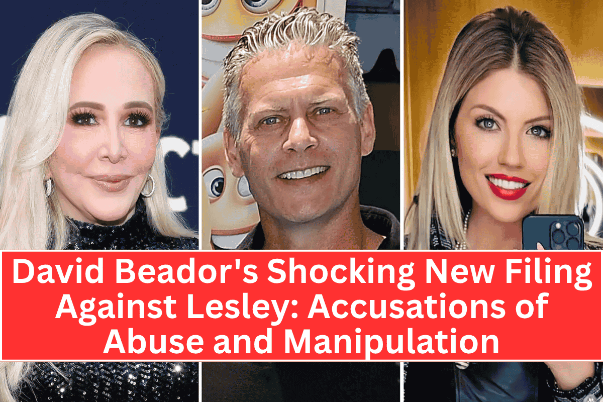 David Beador's Shocking New Filing Against Lesley: Accusations of Abuse and Manipulation