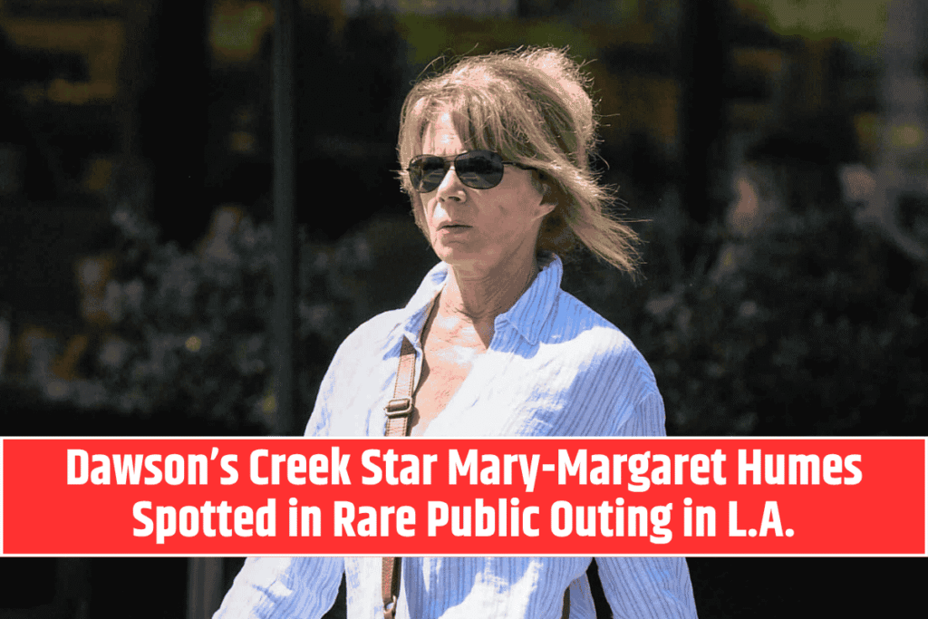 Dawson’s Creek Star MaryMargaret Humes Spotted in Rare Public Outing(00)