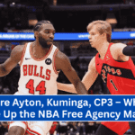 Deandre Ayton, Kuminga, CP3 – Who Will Shake Up the NBA Free Agency Market?