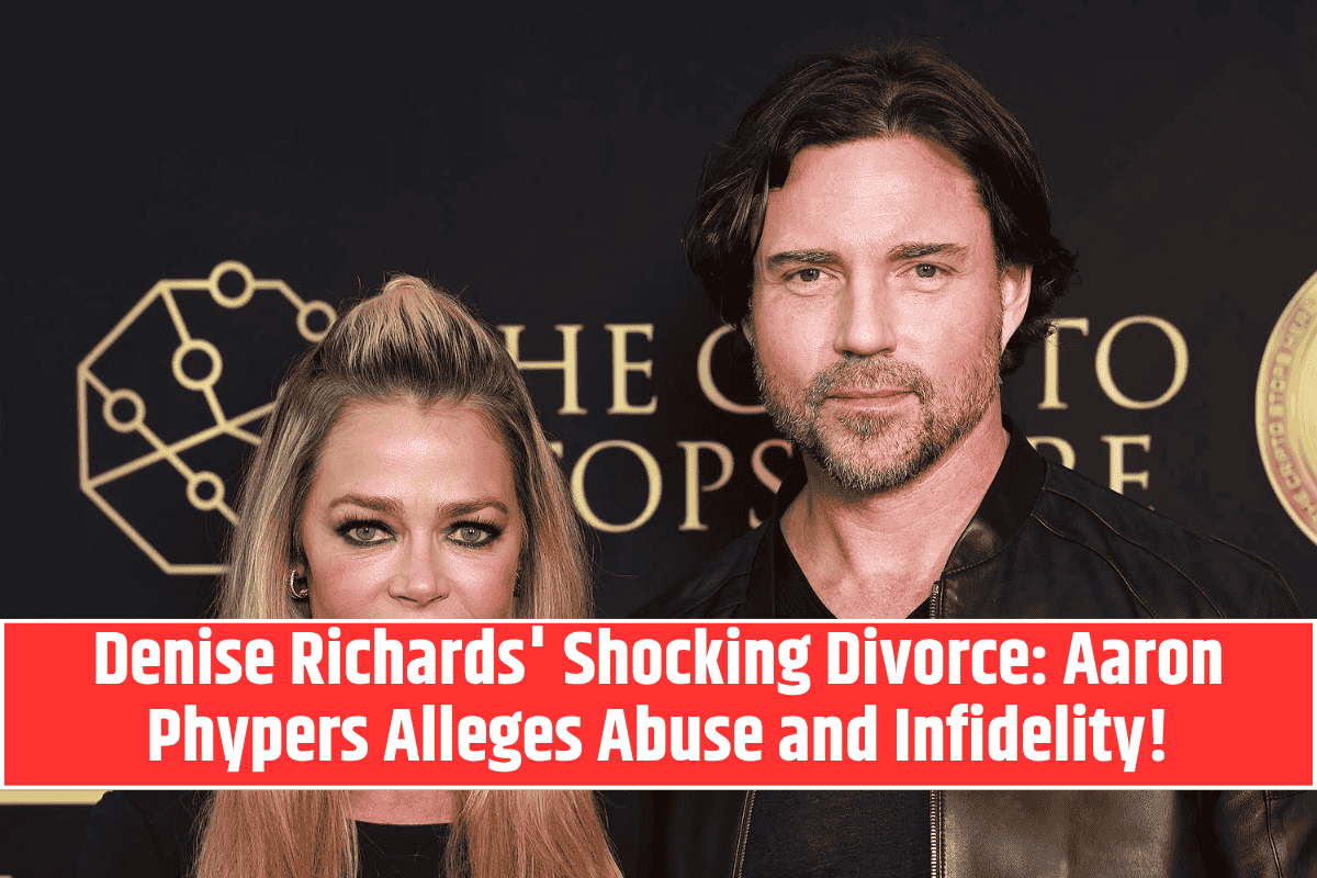 Denise Richards' Shocking Divorce Aaron Phypers Alleges Abuse and Infidelity!