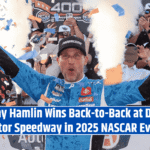Denny Hamlin Wins Back-to-Back at Dover Motor Speedway in 2025 NASCAR Event