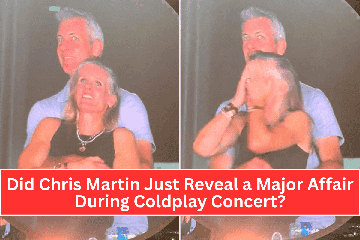 Did Chris Martin Just Reveal a Major Affair During Coldplay Concert