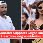 Eiza González Supports Grigor Dimitrov After Heartbreaking Wimbledon Injury