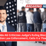 Florida AG Criticizes Judge’s Ruling Blocking Immigration Law Enforcement, Calls It a ‘Power Grab’