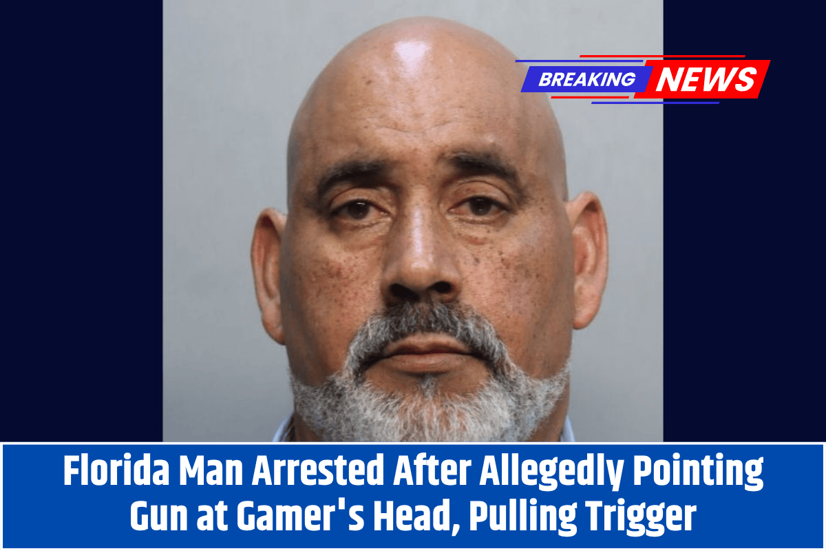 Florida Man Arrested After Allegedly Pointing Gun at Gamer's Head, Pulling Trigger