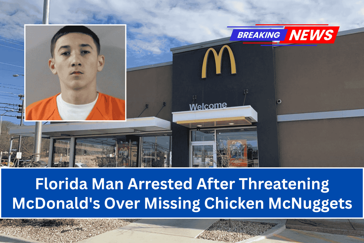 Florida Man Arrested After Threatening McDonald's Over Missing Chicken McNuggets