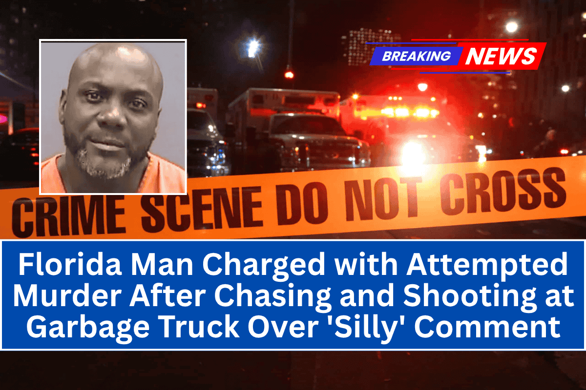 Florida Man Charged with Attempted Murder After Chasing and Shooting at Garbage Truck Over 'Silly' Comment