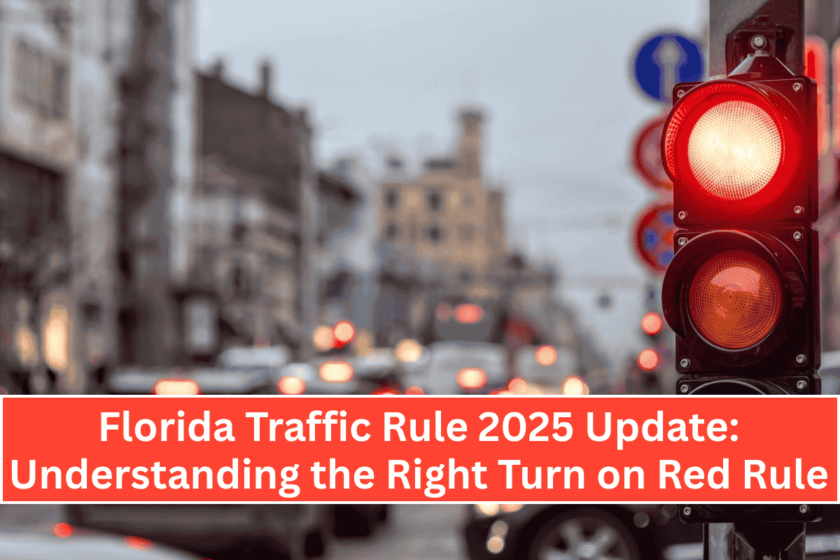 Florida Traffic Rule 2025 Update: Understanding the Right Turn on Red Rule