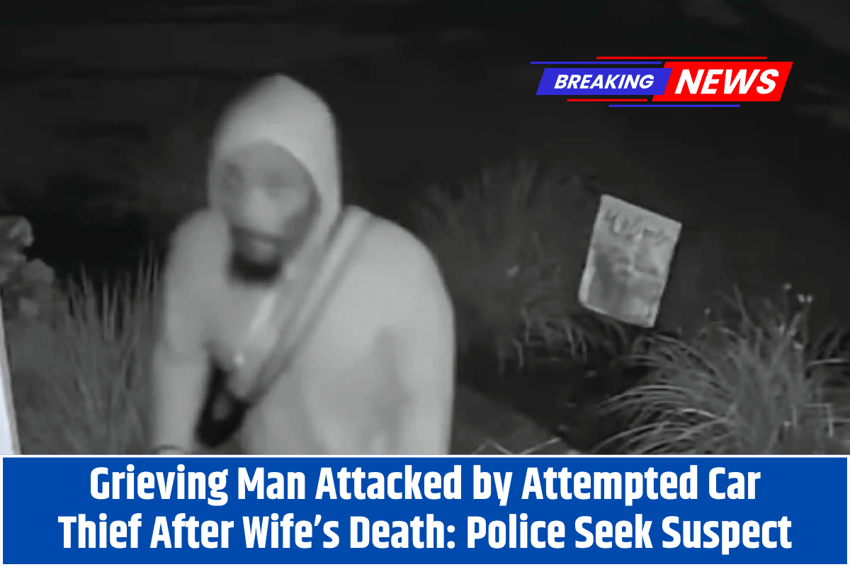 Grieving Man Attacked by Attempted Car Thief After Wife’s Death: Police Seek Suspect