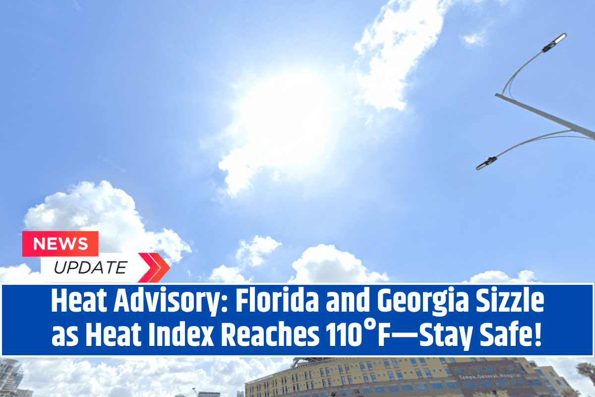 Heat Advisory: Florida and Georgia Sizzle as Heat Index Reaches 110°F—Stay Safe!