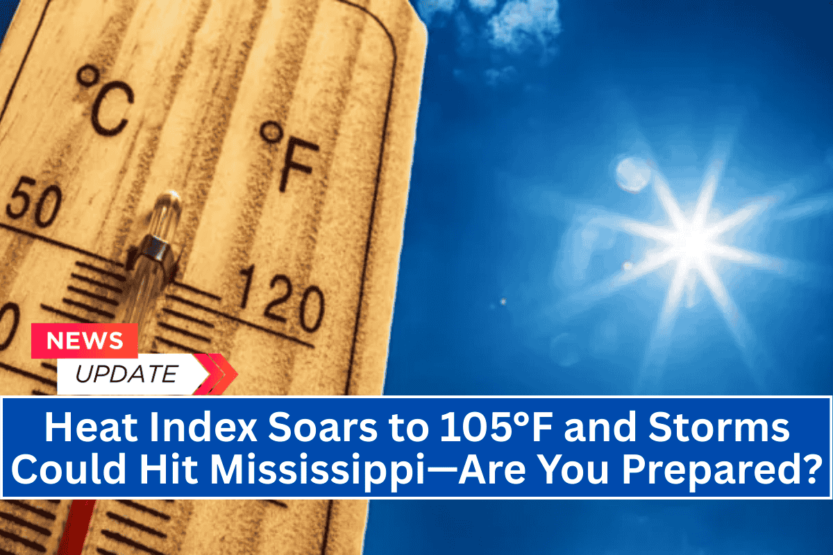 Heat Index Soars to 105°F and Storms Could Hit Mississippi—Are You Prepared