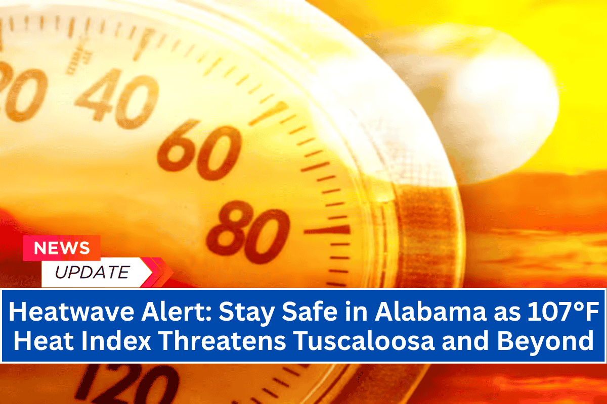 Heatwave Alert Stay Safe in Alabama as 107°F Heat Index Threatens Tuscaloosa and Beyond