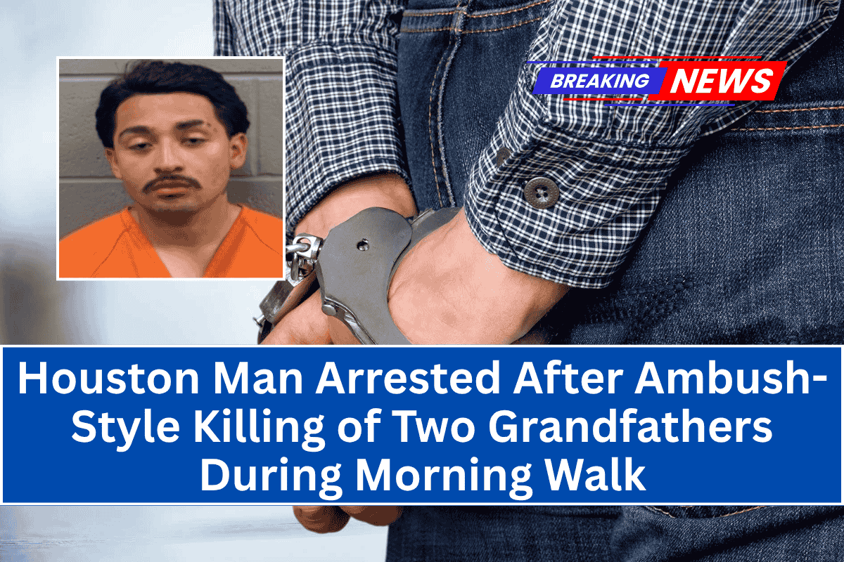 Houston Man Arrested After Ambush-Style Killing of Two Grandfathers During Morning Walk