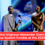 How Shai Gilgeous-Alexander Overcame a Hilarious Speech Fumble at the 2025 ESPYs