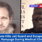Inmate Kills Jail Guard and Escapes in Violent Rampage During Medical Clinic Visit