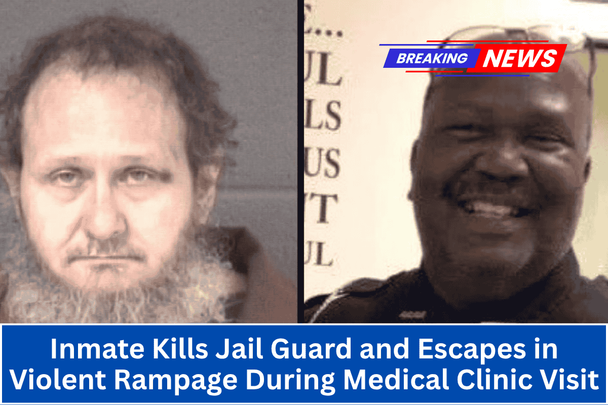Inmate Kills Jail Guard and Escapes in Violent Rampage During Medical Clinic Visit