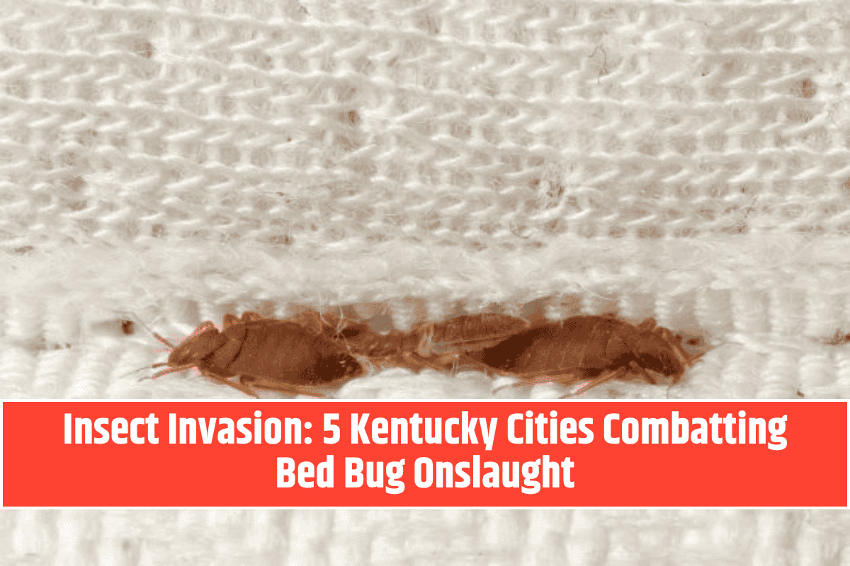 Insect Invasion: 5 Kentucky Cities Combatting Bed Bug Onslaught