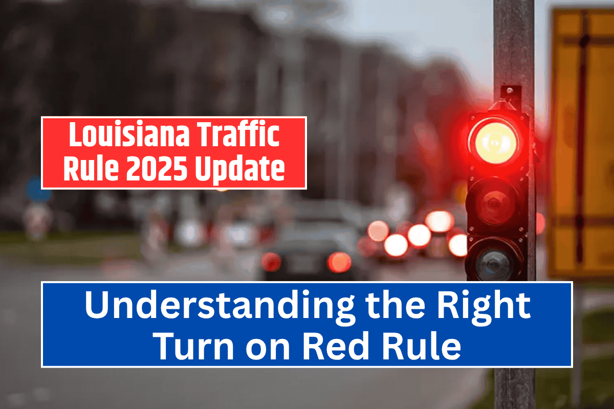 Louisiana Traffic Rule 2025 Update: Understanding the Right Turn on Red Rule