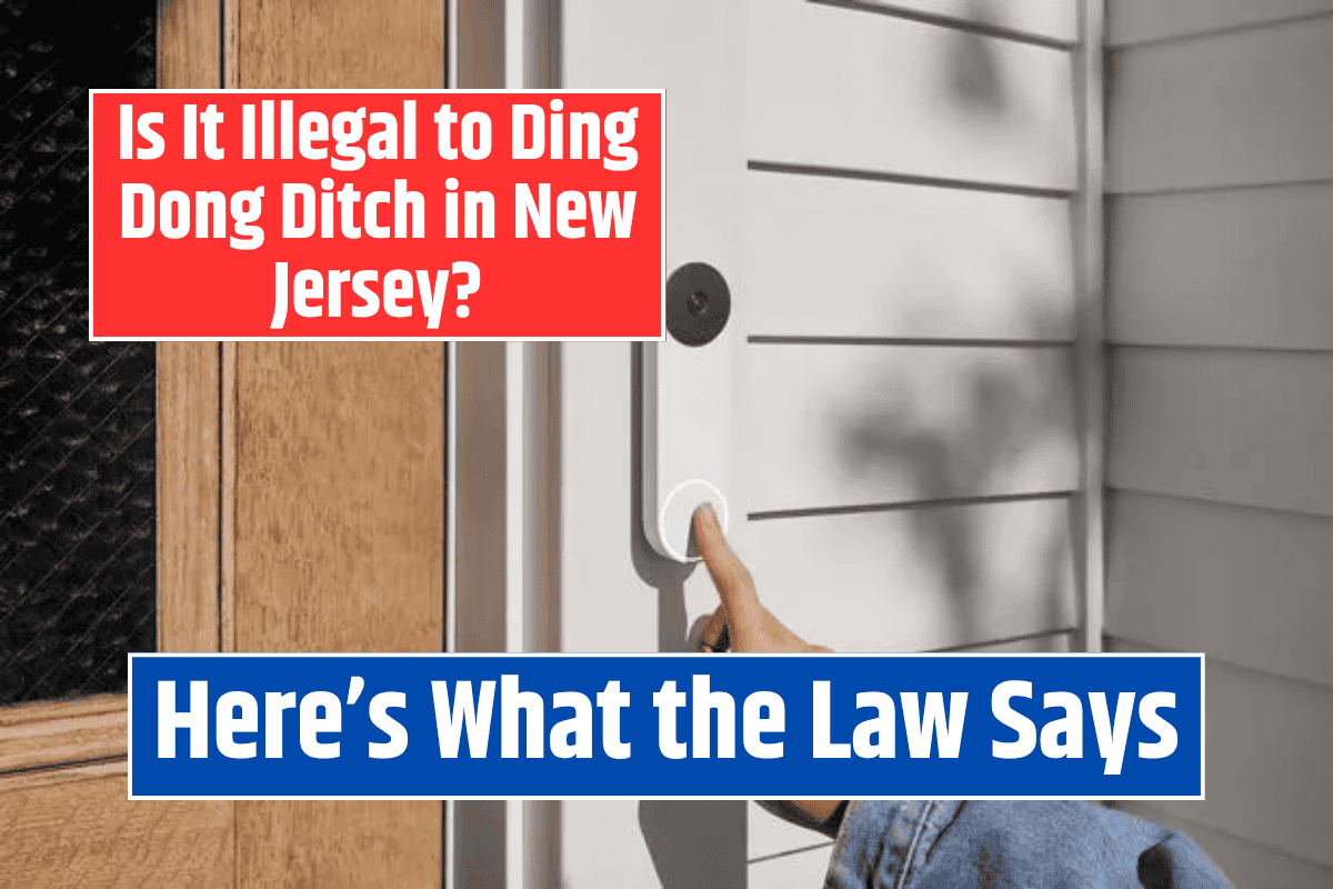 Is It Illegal to Ding Dong Ditch in New Jersey? Here’s What the Law Says