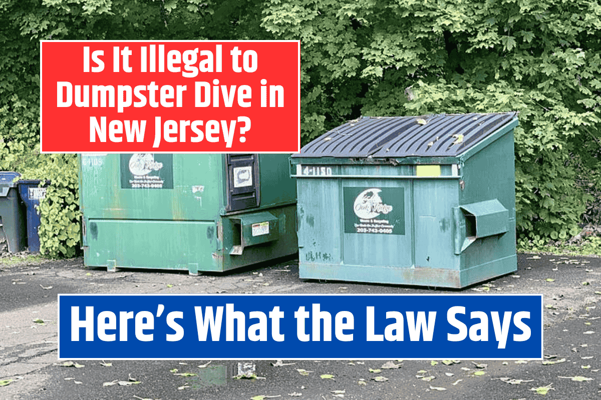 Is It Illegal to Dumpster Dive in New Jersey? Here’s What the Law Says