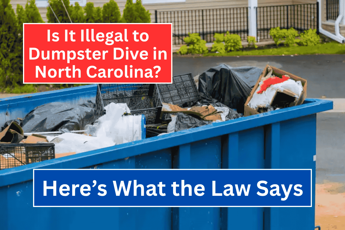 Is It Illegal to Dumpster Dive in North Carolina? Here’s What the Law Says